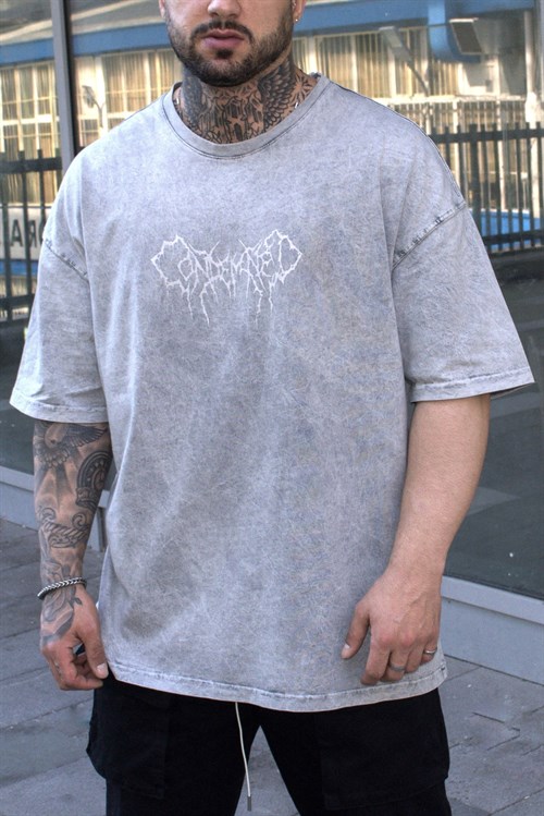 Memories acid wash tshirt