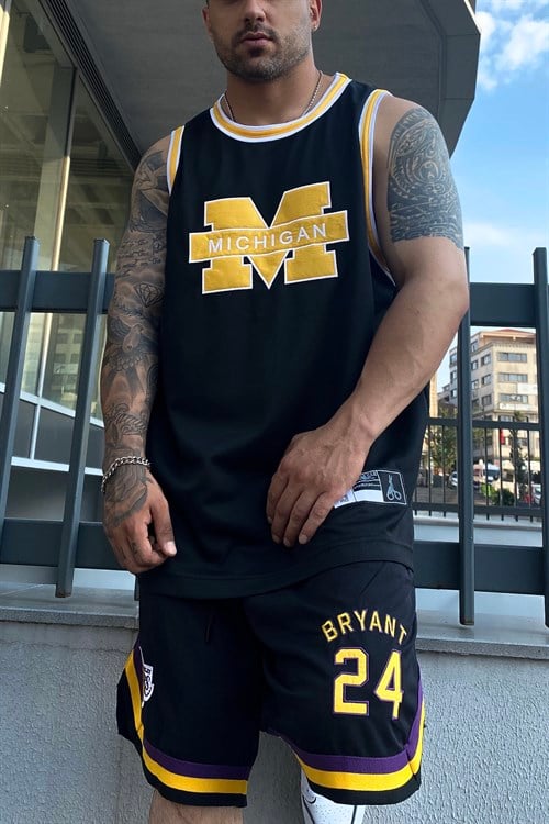 MICHIGAN bol kalıp nakış işleme atlet