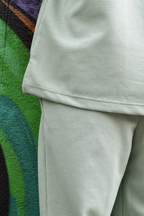Mint green oversize takım