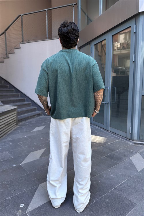 Nakış İşleme Oversize Tshirt