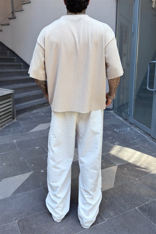 Nakış İşleme Oversize Tshirt