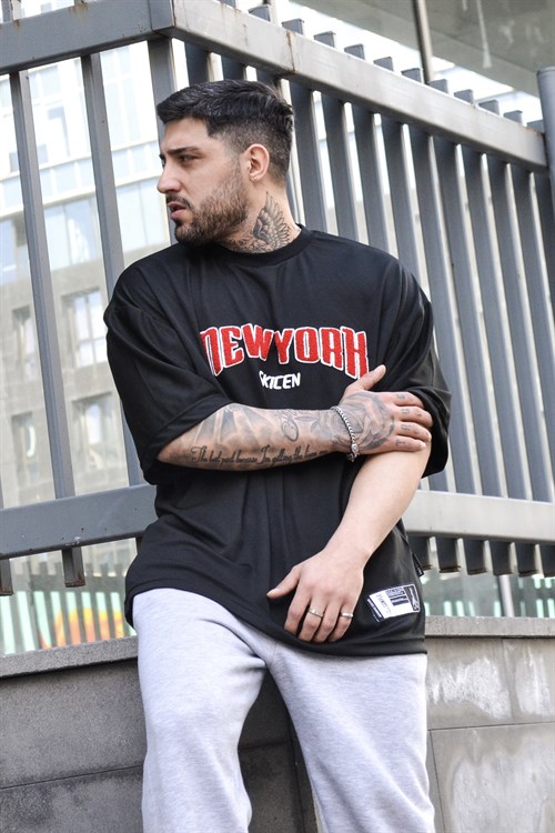 New york oversize siyah forma