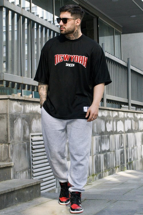 New york oversize siyah forma