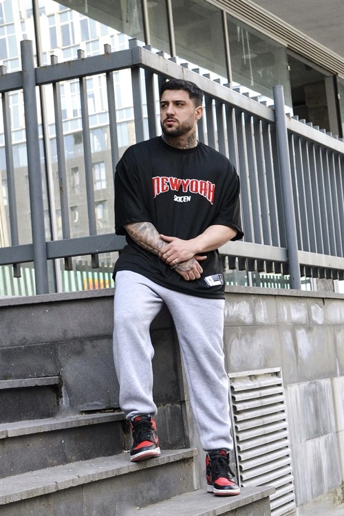 New york oversize siyah forma