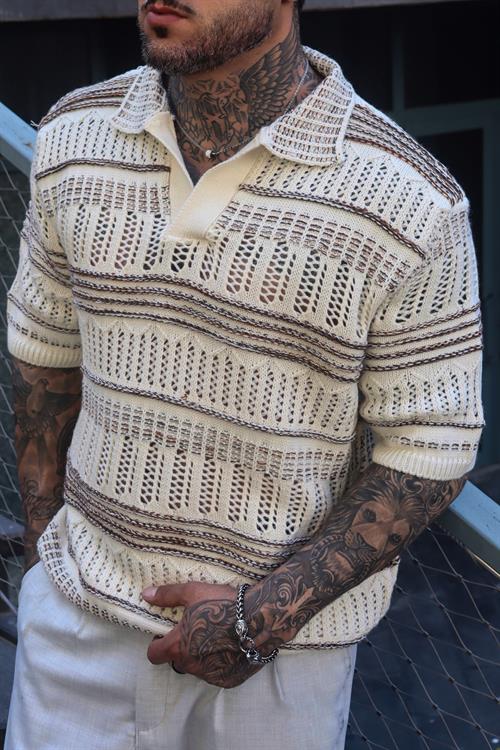 Örme polo yaka tshirt