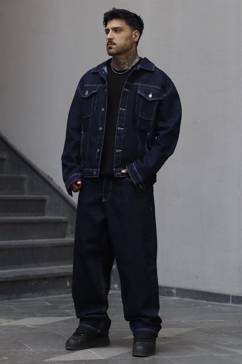 Outline Oversize Mavi Takım