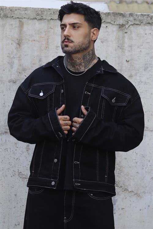 Outline Oversize Siyah Takım