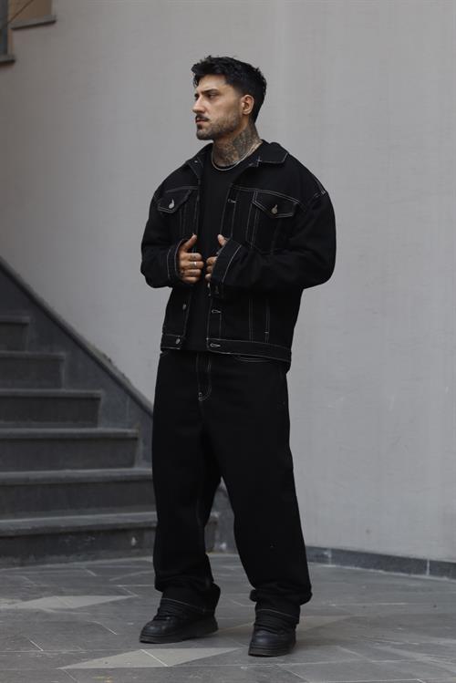 Outline Oversize Siyah Takım
