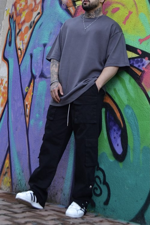 Oversize ash cloud basic t-shirt