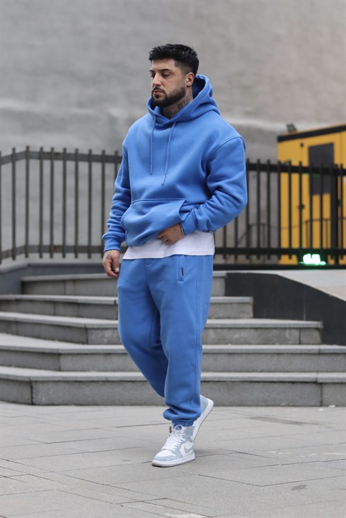 Oversize blue tracsuit
