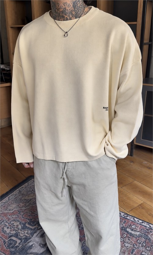 Oversize Çelik Örme Triko