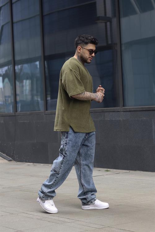 Oversize haki tshirt