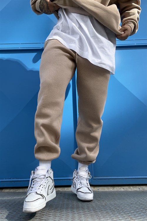 Oversize icebeige sweatpants