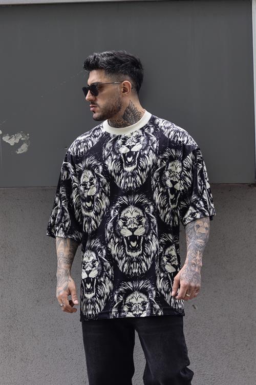 Oversize lion tshirt
