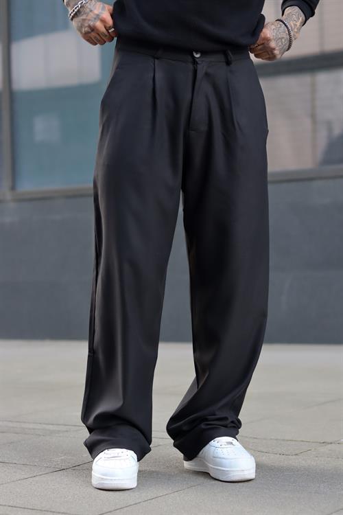 Pileli mevsimlik baggy pantolon