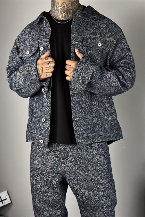 Shadow Weave Denim Set