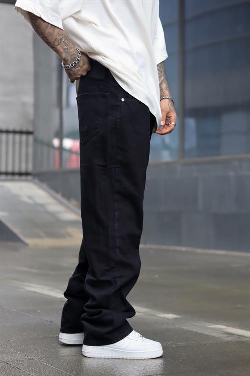 Siyah baggy pantolon