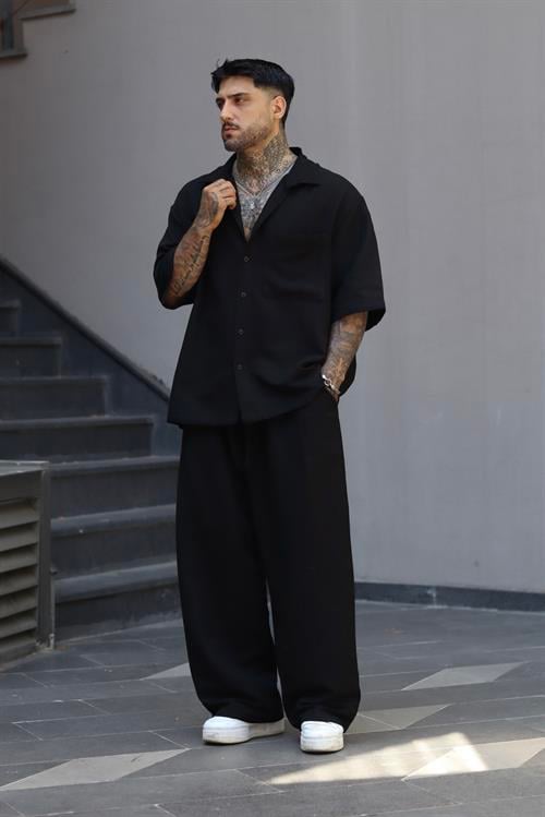 Siyah Oversize Takım