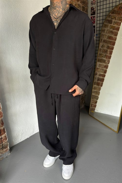 Siyah Premium Oversize Takım