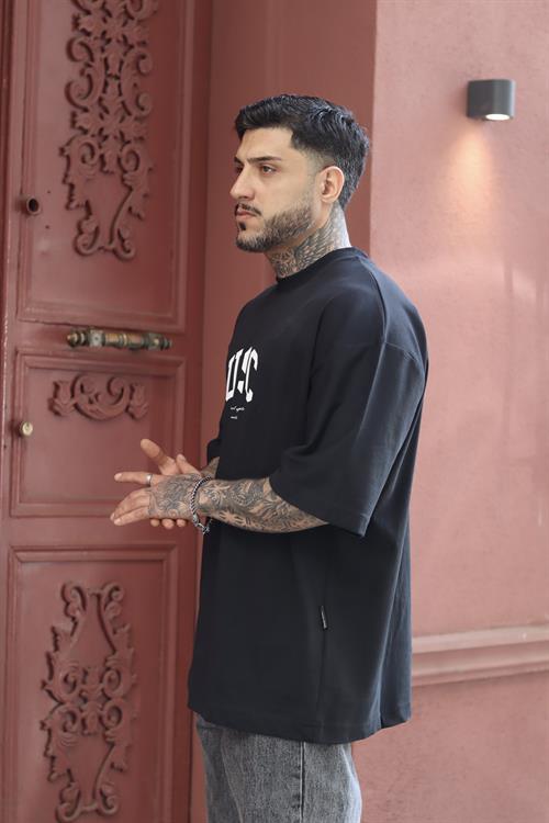 Siyah usc oversize tshirt