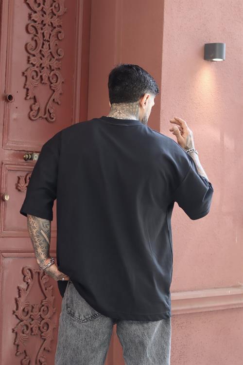 Siyah usc oversize tshirt