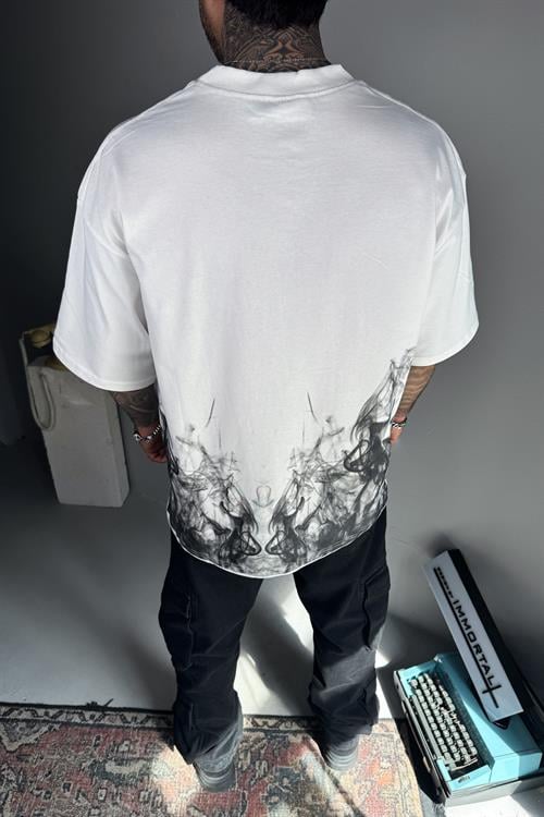 Smoke Vision White Tshirt