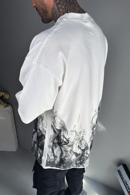 Smoke Vision White Tshirt