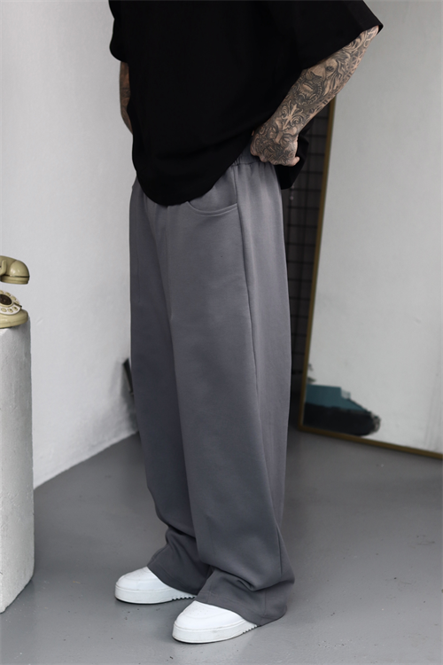 Soğuk Gri Extra Baggy Eşofman