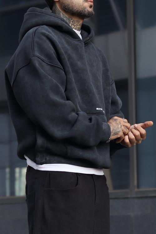 Stone Washed Oversize Hoodie