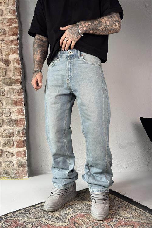 Stonewashed Baggy Pantolon