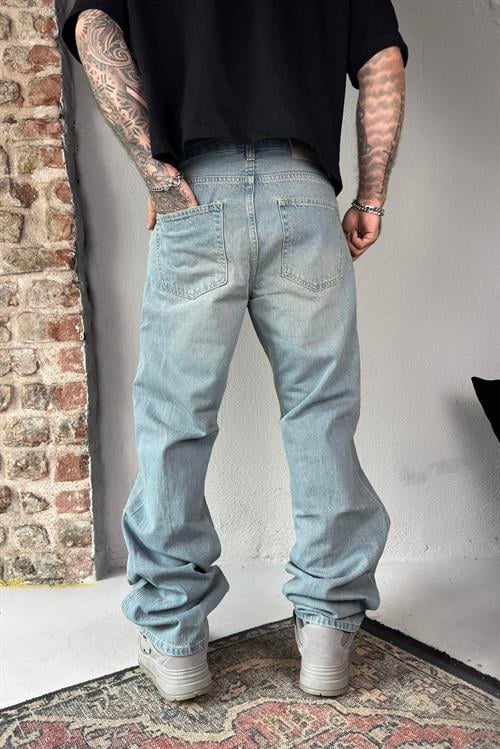 Stonewashed Baggy Pantolon