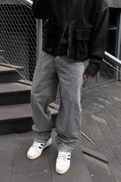 Urban fit gri kot pantolon