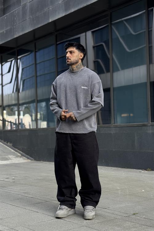 Washed Grey Sweatshirt