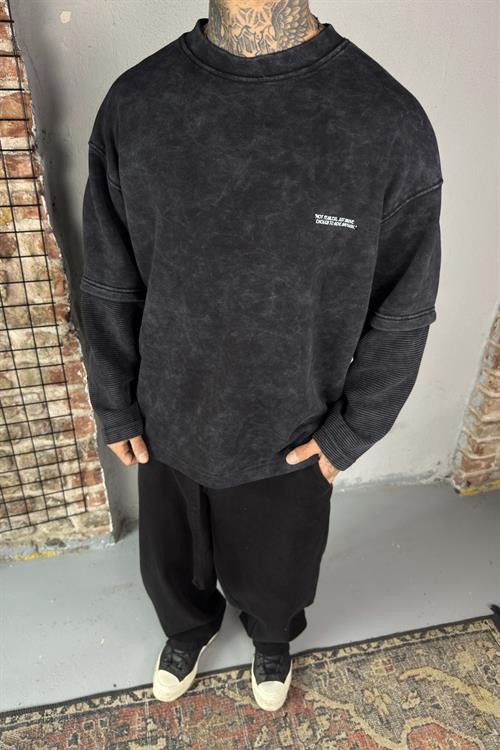 Washed Oversize Sweatshirt