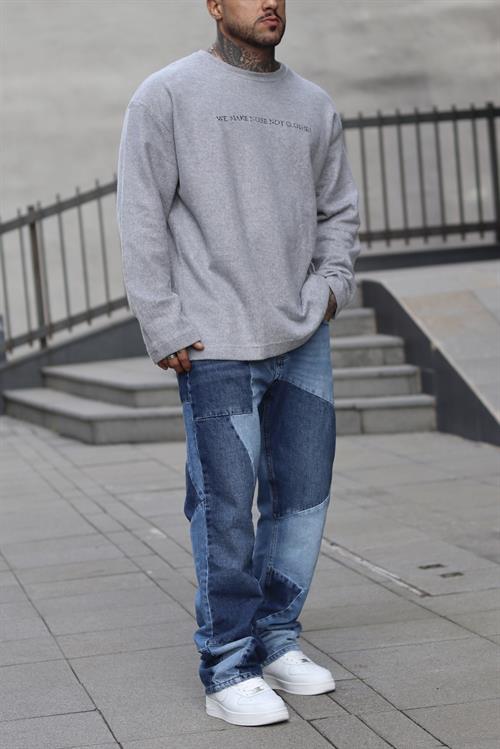 We make oversize sweatshirt