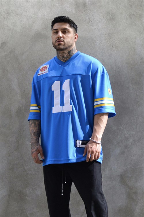 white eleven süper oversize blue forma