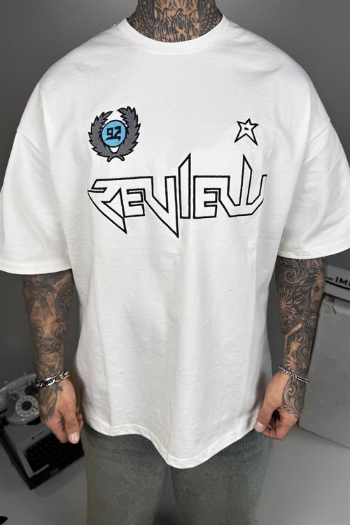 White Vision Oversize Tshirt