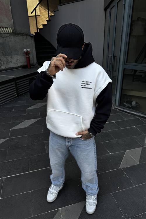 Whitetrash oversize hoodie