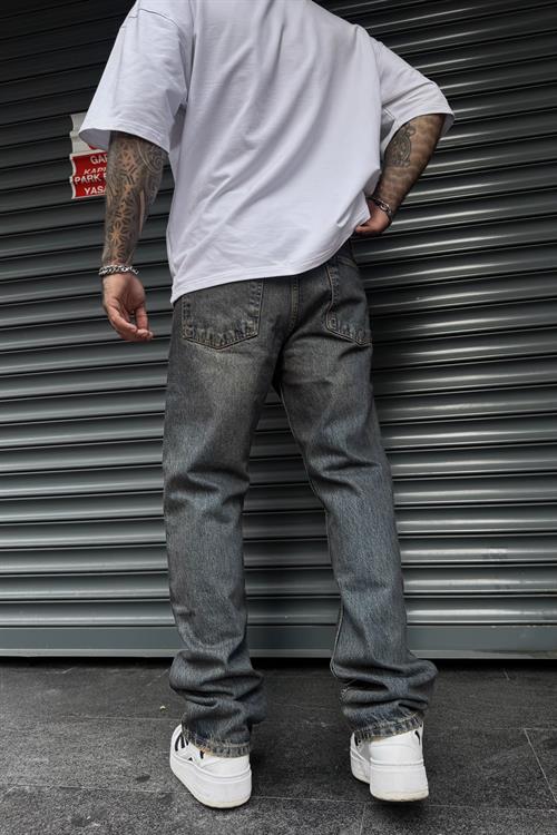 Yıkamalı baggy pantolon