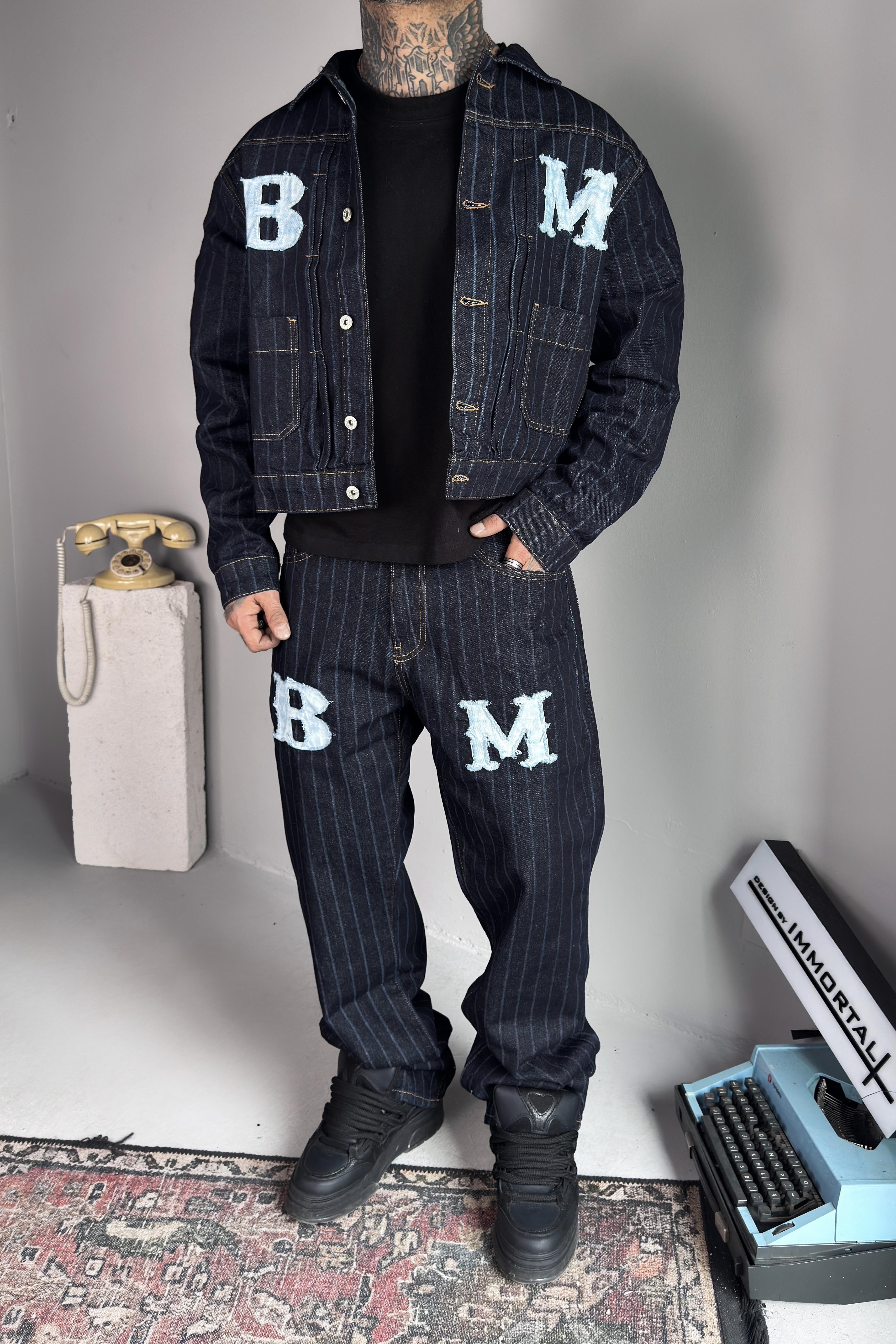 Blue Monogram Set