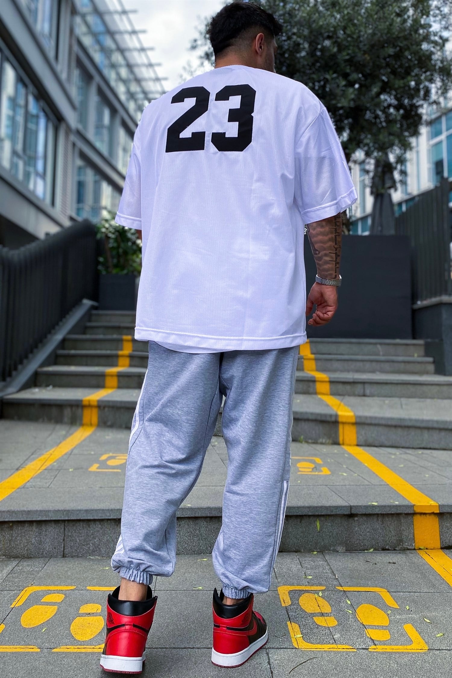 Jordan 23 collage series white