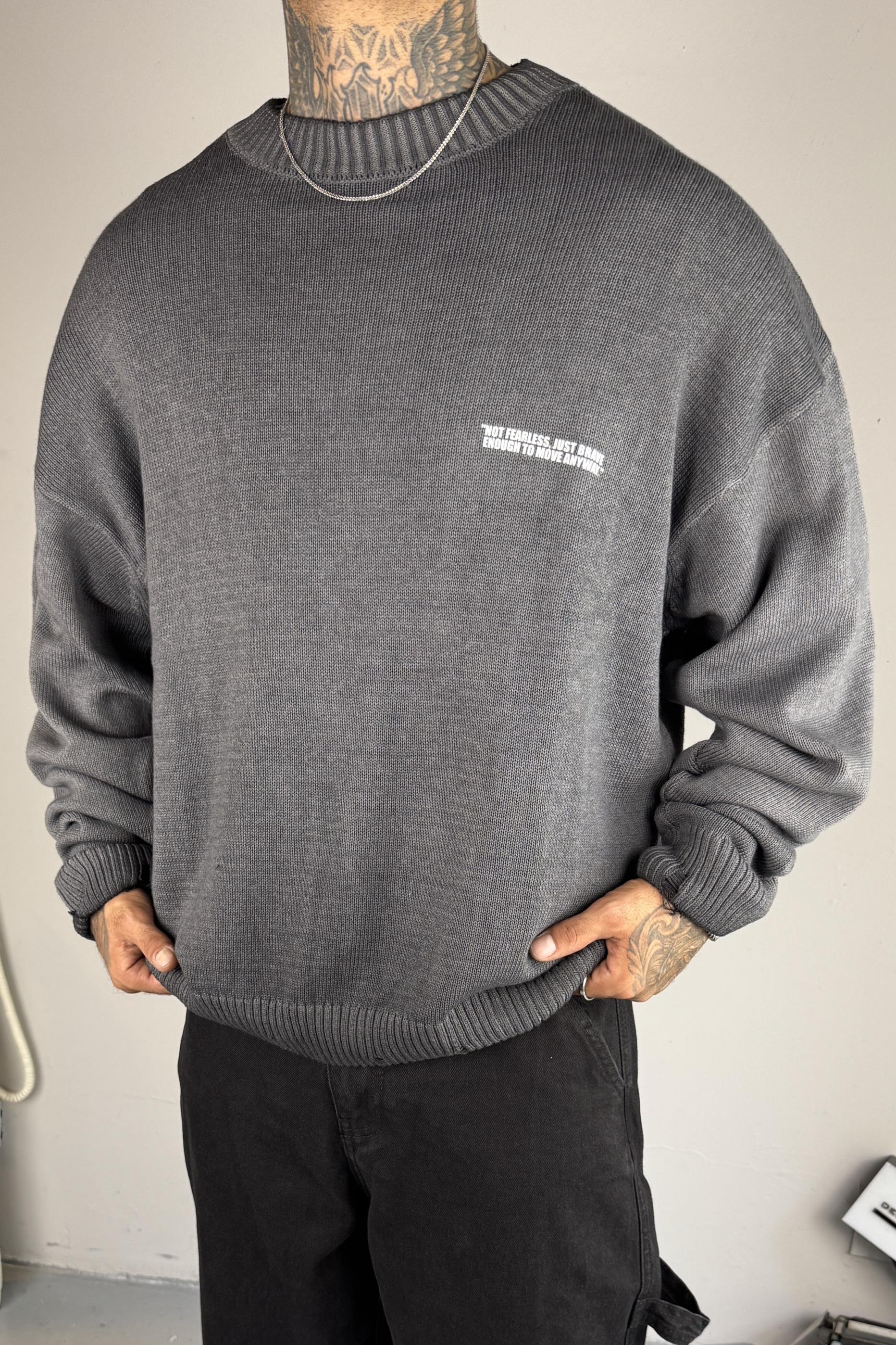Kül Oversize Triko
