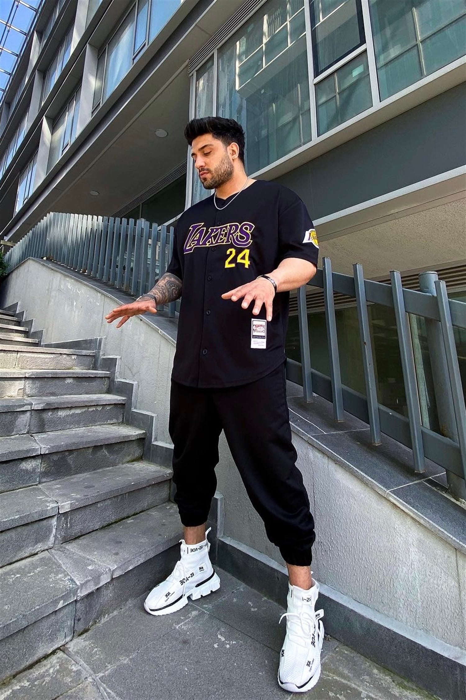 Lakers siyah gömlek