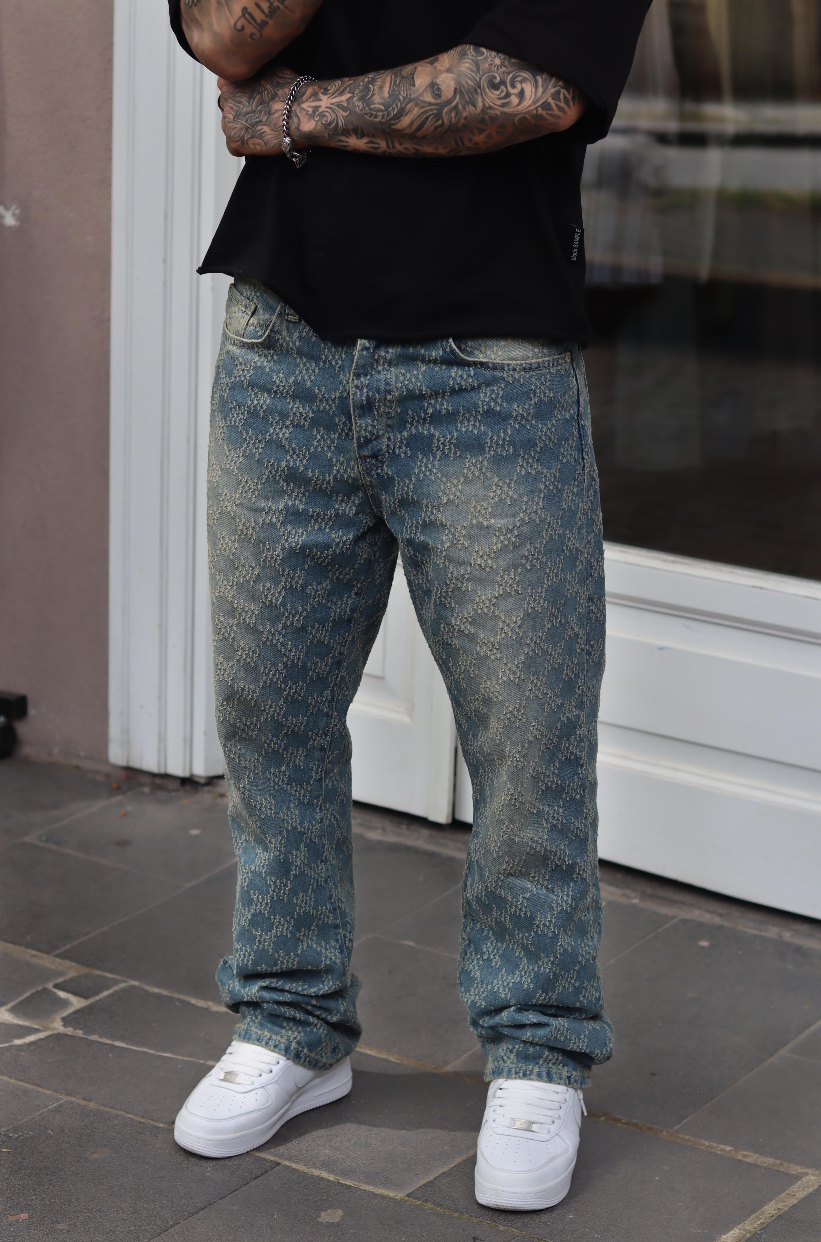 Lazer kesim baggy pantolon