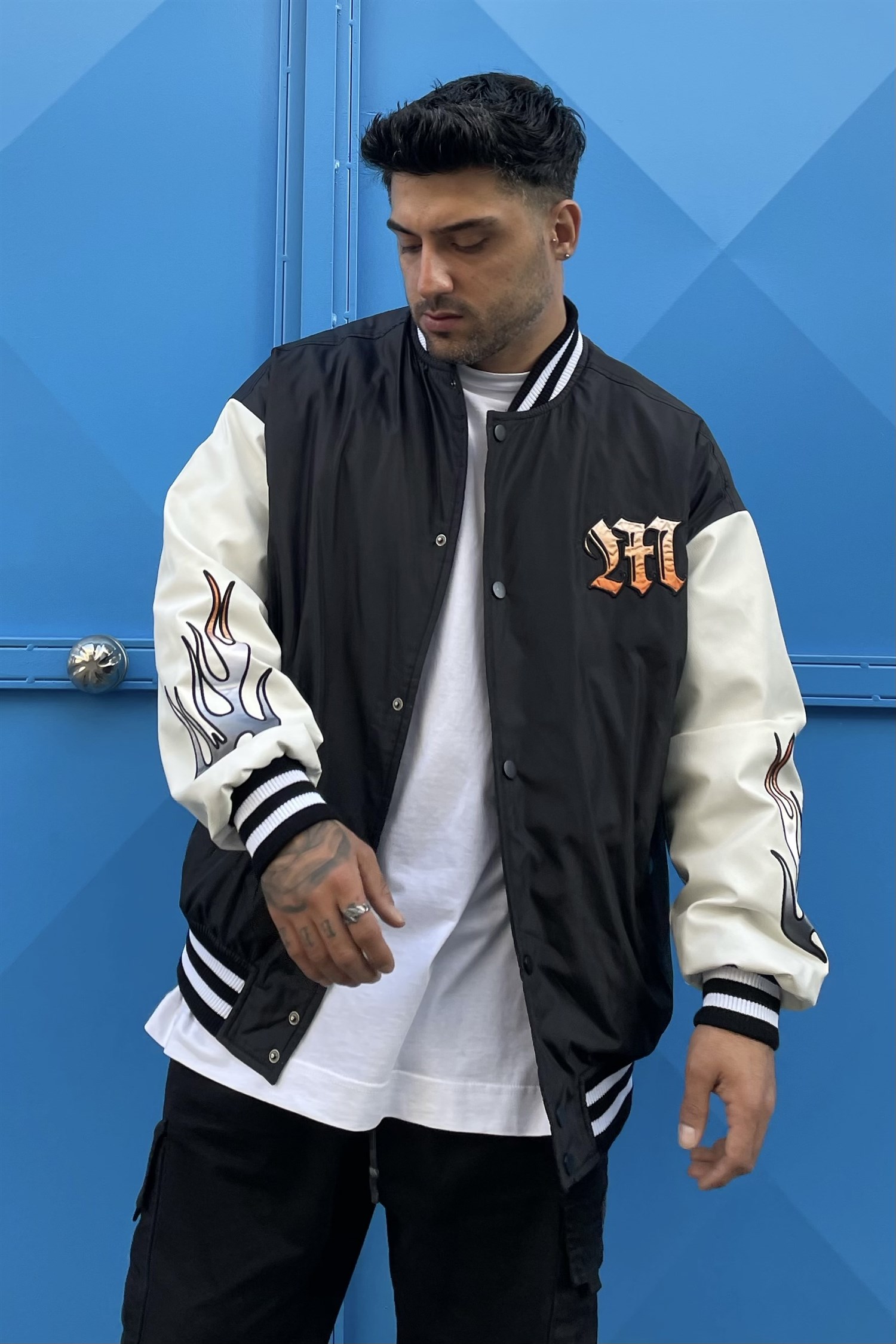 Old school bomber M.fire jacket