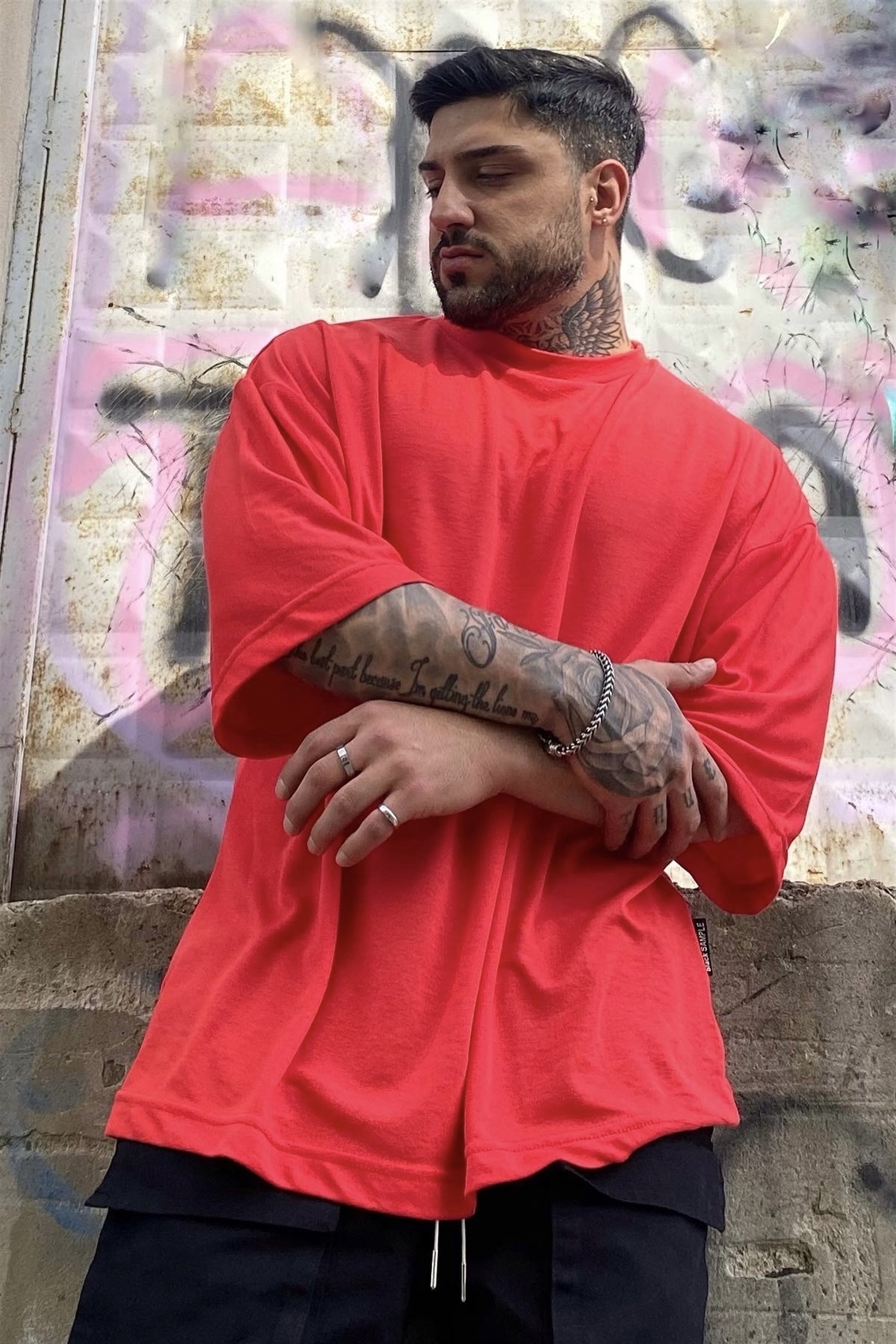 Oversize alizarin t-shirt