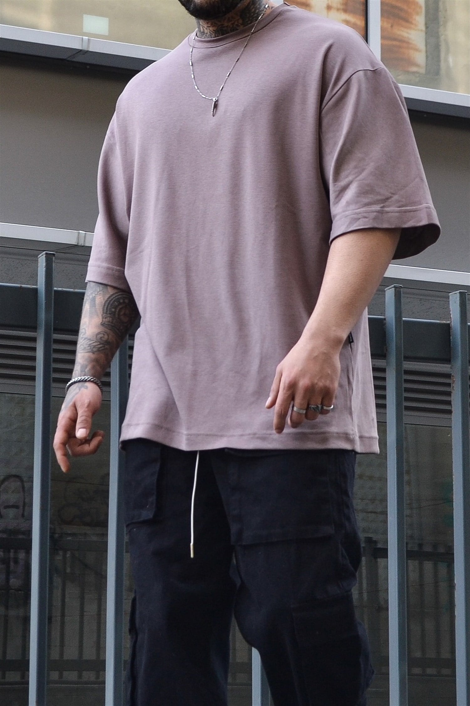 Oversize sandstorm basic t-shirt