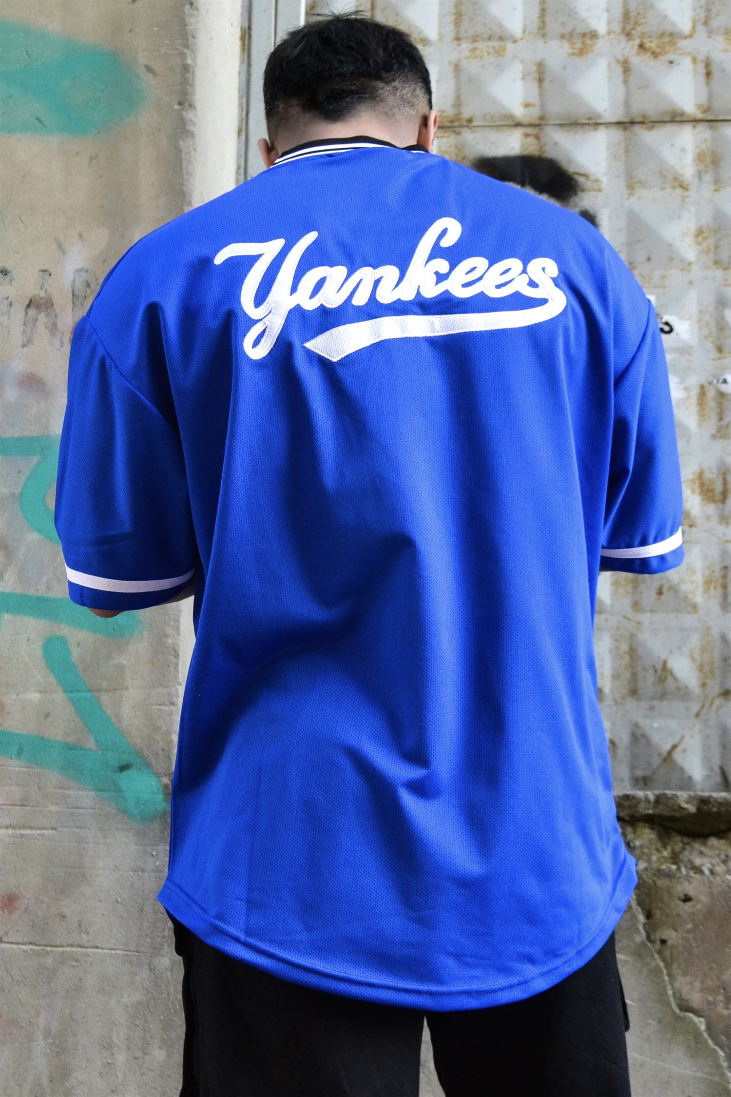 Yankees blue oversize forma