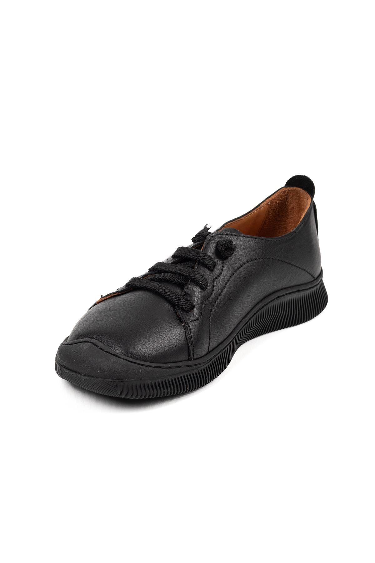 Ortopedik Hakiki Deri Ayakkabı | Siyah