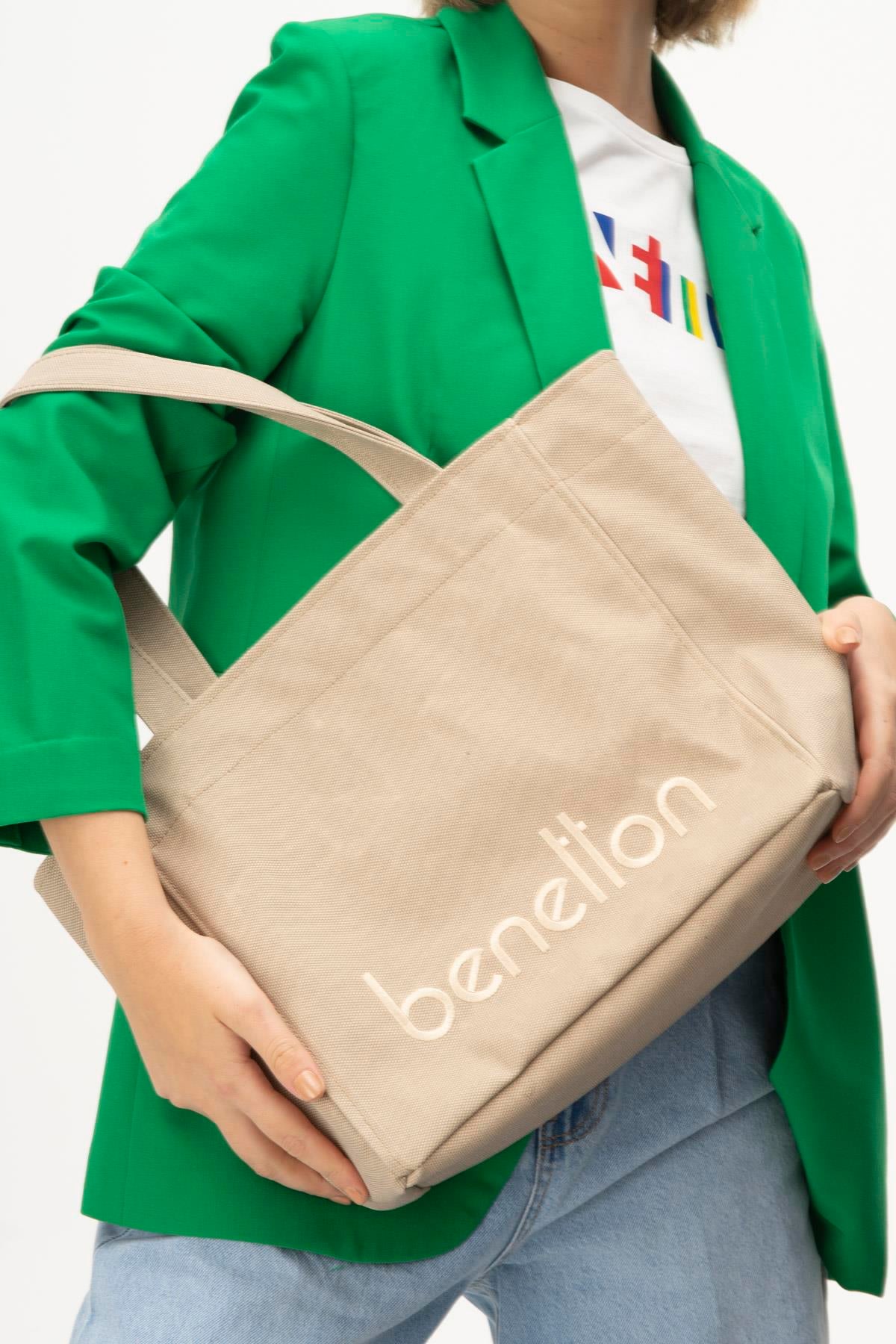 Benetton Kadın Kol Çantası | Kum